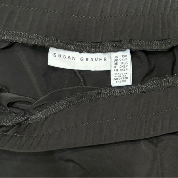 SUSAN GRAVER Essentials Regular Liquid knit Crop Pants - Picture 5 of 8